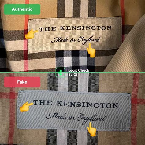 how to spot fake burberry trench|how to spot a burberry.